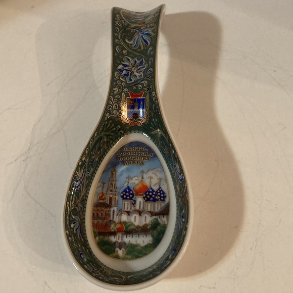Decorative Spoon Rest from Russia. - Picture 3 of 6